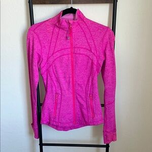 Lululemon Athletica Pink Performance Jacket with High Collar